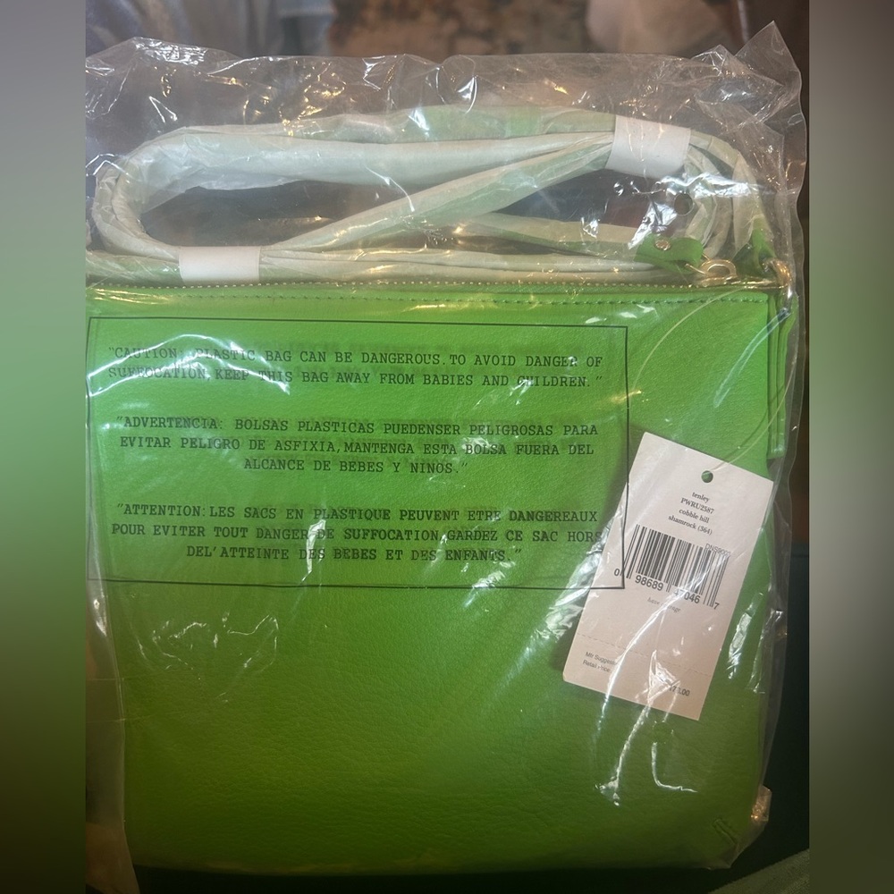Kate Spade 🆕 Cobble Hill Tenley Green Crossbody Bag - Picture 7 of 7
